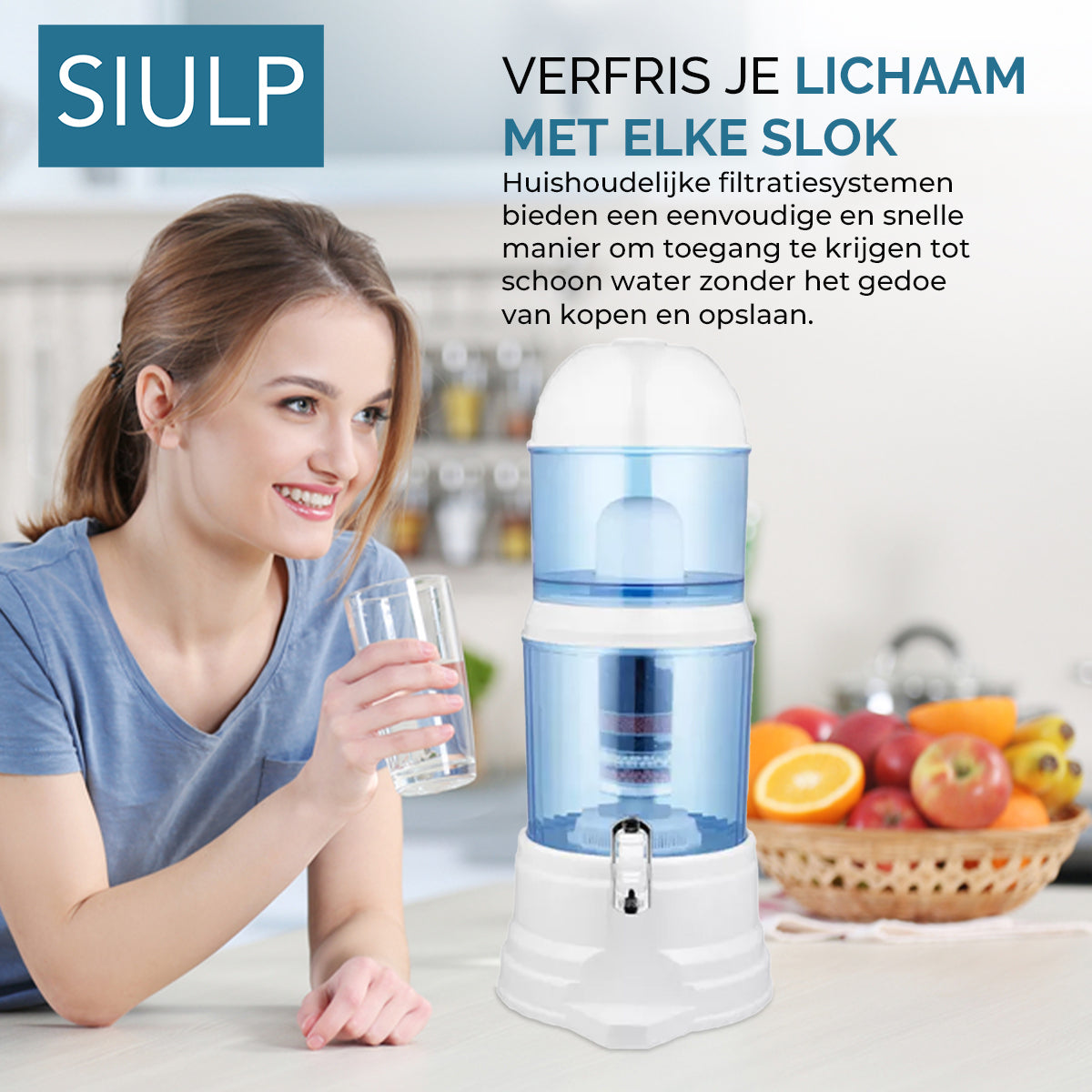 Drinkwater filter 14 Liter