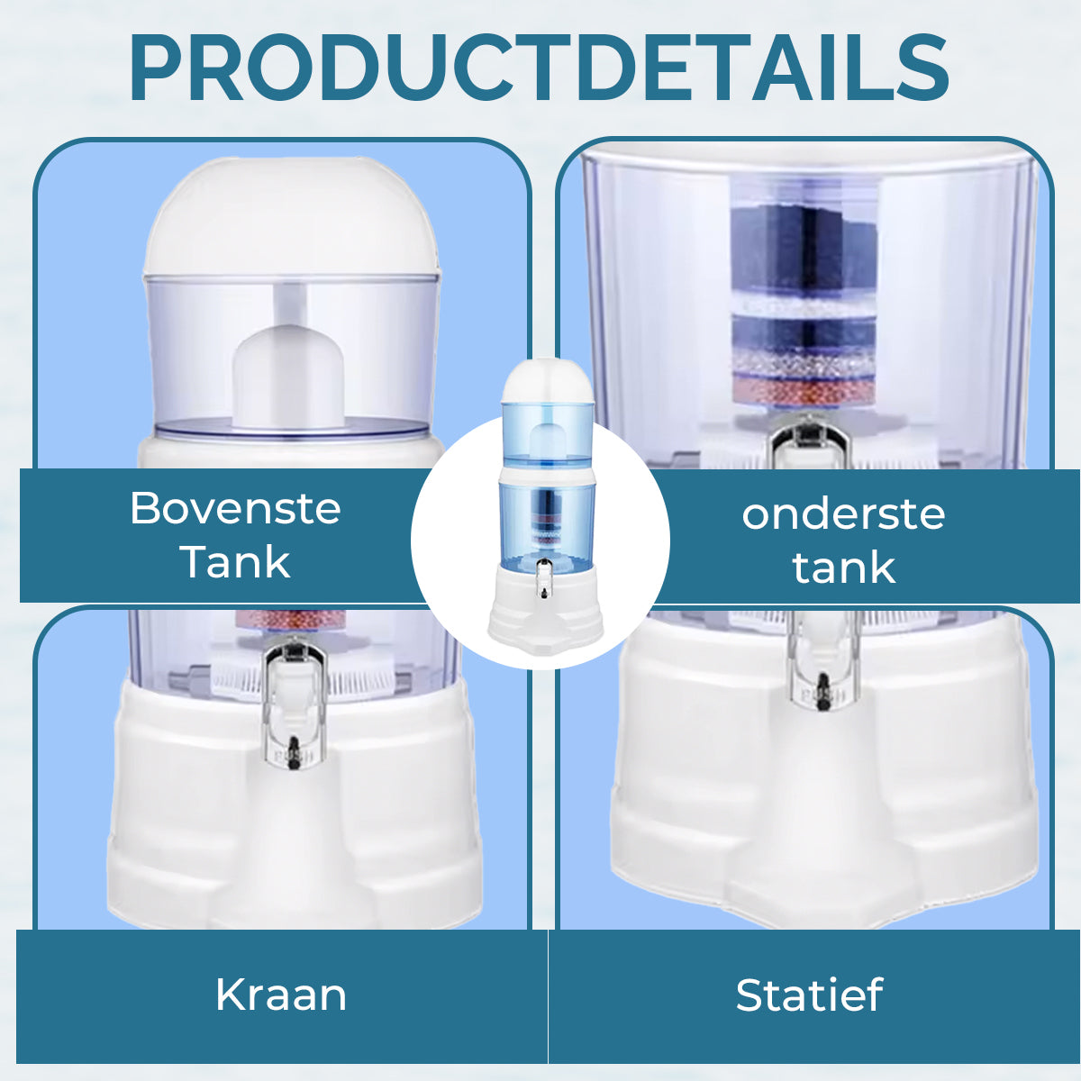 Drinkwater filter 14 Liter